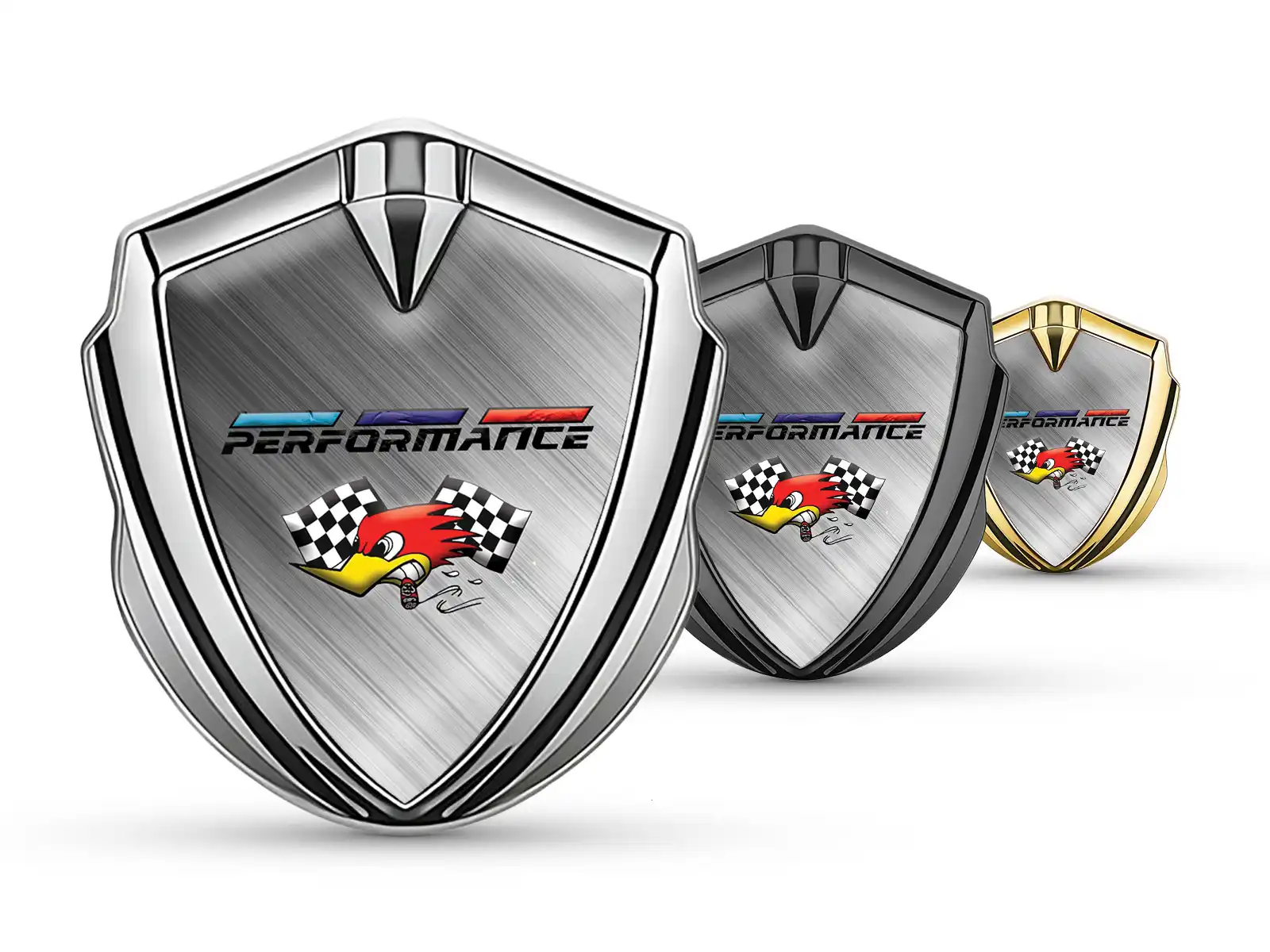 3d Emblem Badge Tuning Inspired Shiny 3D